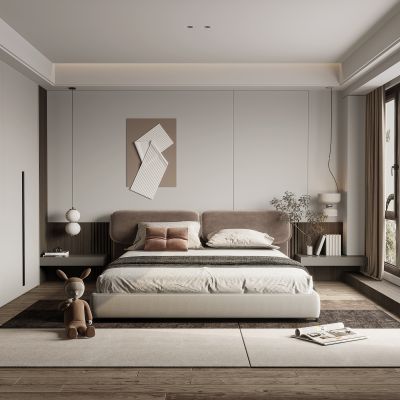 现代风格卧室