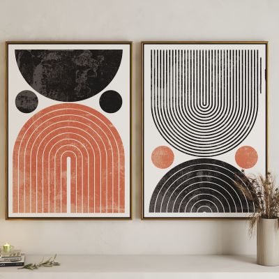 现代几何主义挂画