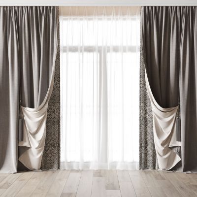 新中式窗帘