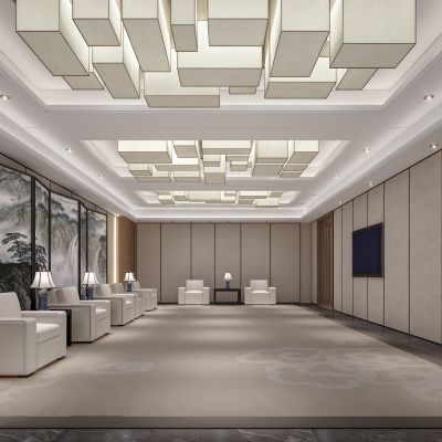 新中式贵宾接待室