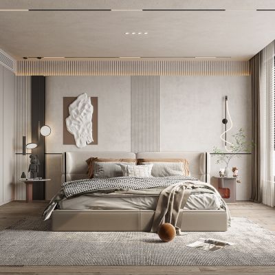 现代风格卧室