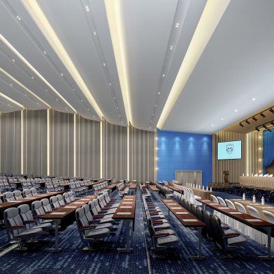 现代学校礼堂报告厅