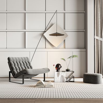 现代轻奢单人沙发椅