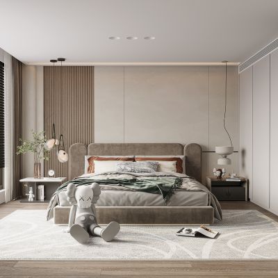 现代风格卧室
