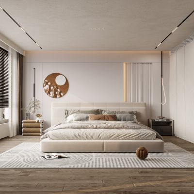现代风格卧室