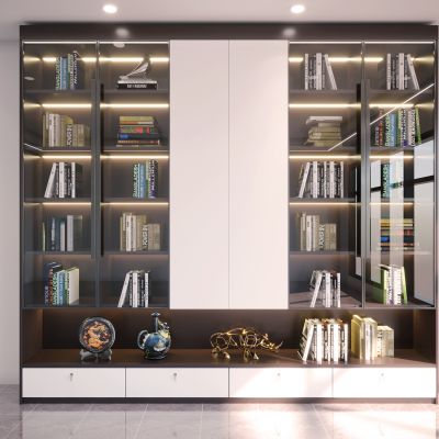 现代书柜 装饰柜