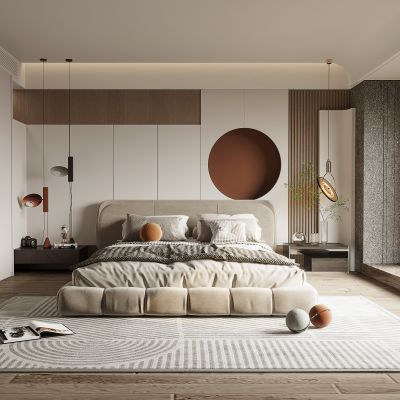 现代风格卧室