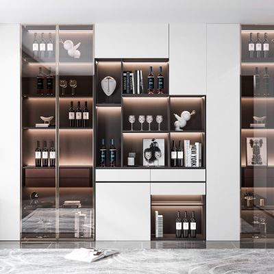 现代酒柜