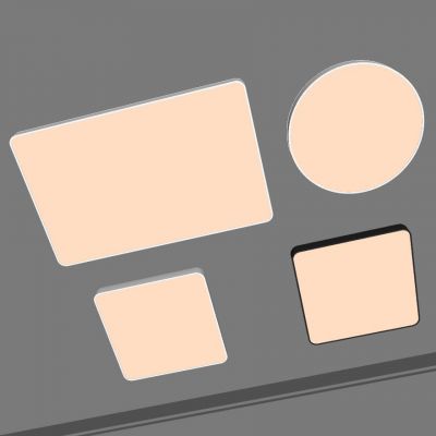 现代吸顶灯 客厅吸顶灯 卧室吸顶灯 儿童房 餐厅吊灯 创意 简约 轻奢吸顶灯