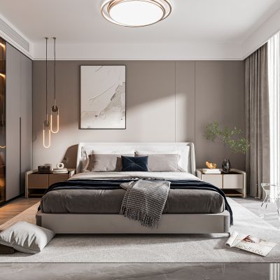 现代风格卧室