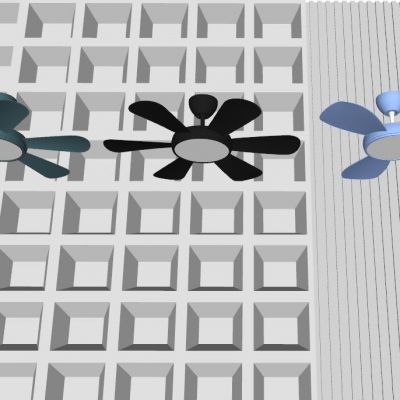 现代吊灯风扇 吊灯 餐厅吊灯 卧室吊扇 儿童房