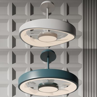 现代吊扇灯 吊灯 吊扇 电扇灯 卧室吊灯 餐厅 儿童房 简约