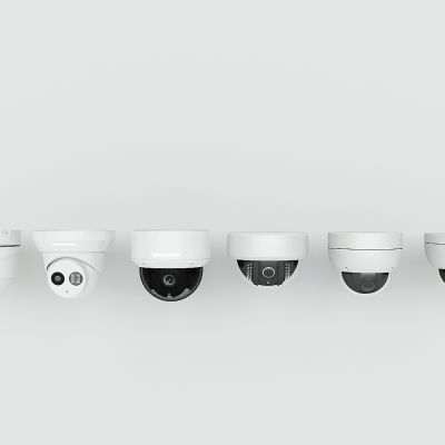 现代监控摄像头，家庭云摄像头，监控器