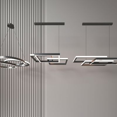 现代吊灯组合 吊灯 组合 