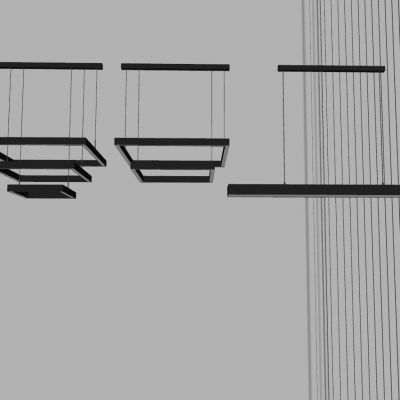 现代吊灯组合 现代 简约客厅 吊灯 大气 北欧 餐厅 主灯 轻奢 创意 灯具