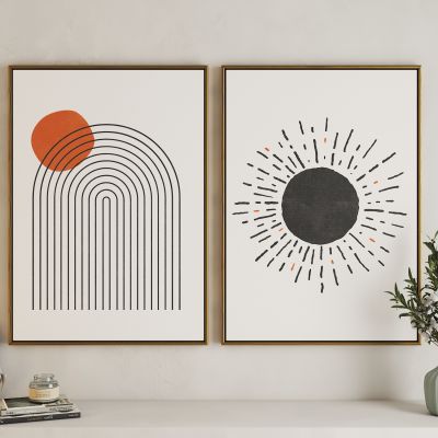 现代几何主义挂画