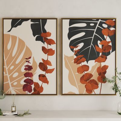 现代植物艺术挂画