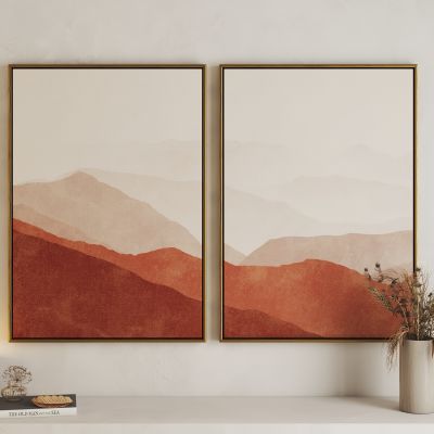 现代云海群山挂画