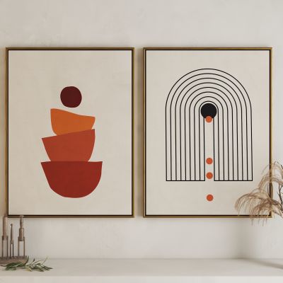 现代几何主义挂画