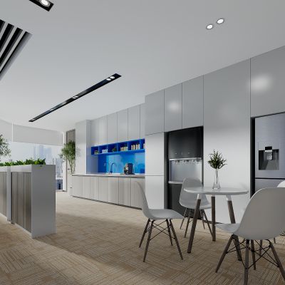 开敞办公 茶水间 休息室