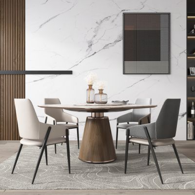 现代餐 桌椅组合