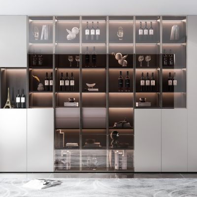 现代酒柜