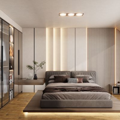 诧寂风阶梯灯卧室