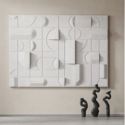 侘寂立体画装饰画