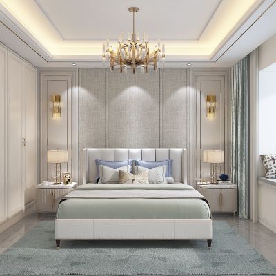 简欧飘窗主卧室