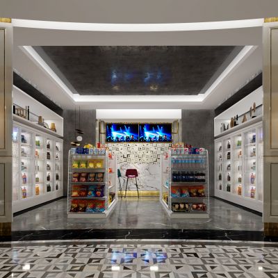 ktv大堂 零食饮料酒水区