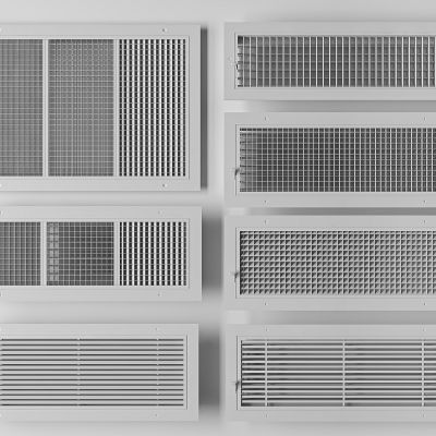 现代空调出风口