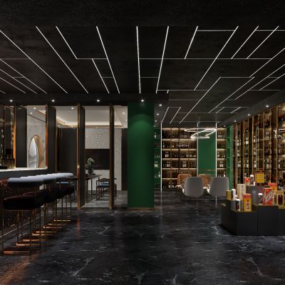 会所  酒库 展厅