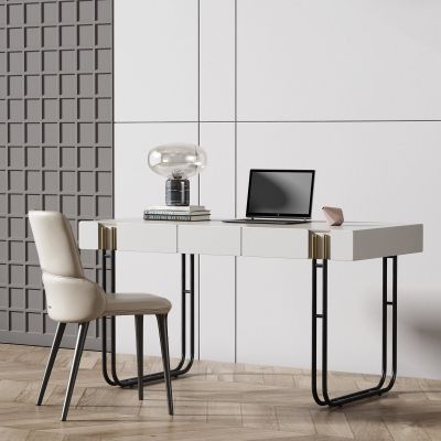 现代极简书桌椅