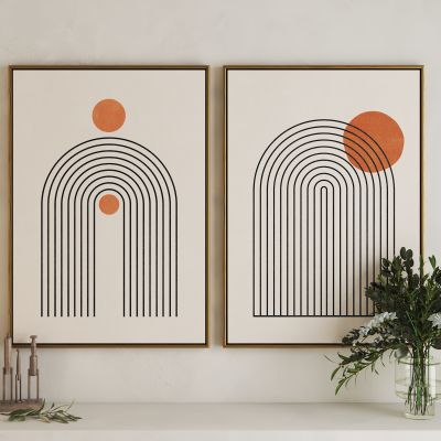 现代几何主义挂画