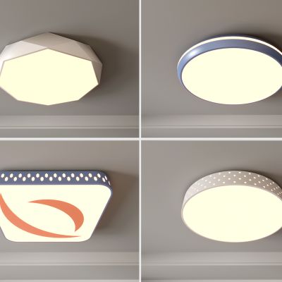 现代吸顶灯 客厅吸顶灯 卧室吸顶灯 儿童房 简约 轻奢吸顶灯