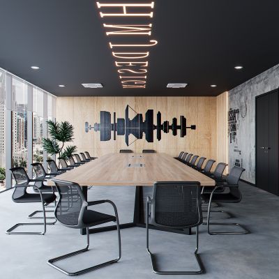 现代会议室