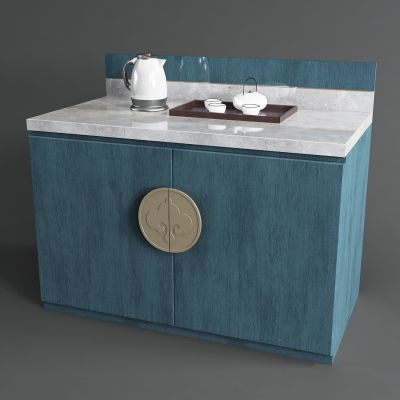 新中式茶水柜 茶桌