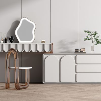 现代轻奢梳妆台