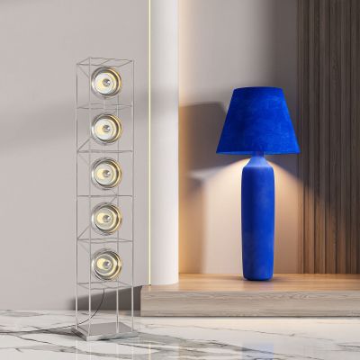 现代克莱因蓝落地灯