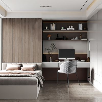 现代榻榻米卧室