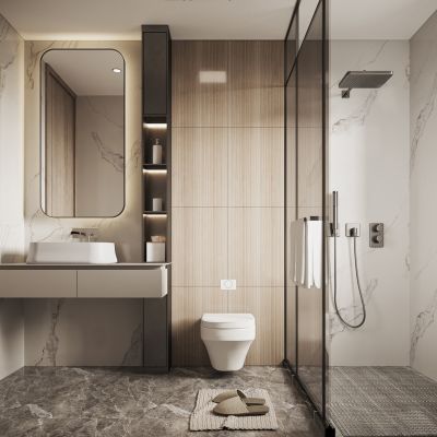 现代家居卫生间