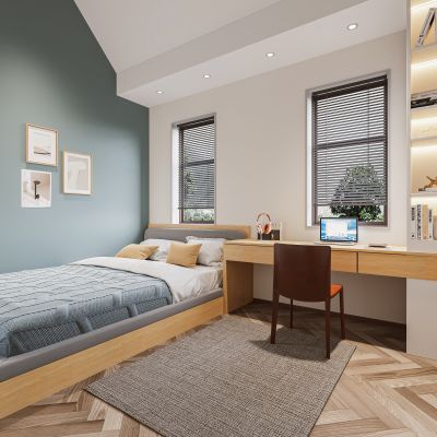 北欧榻榻米卧室