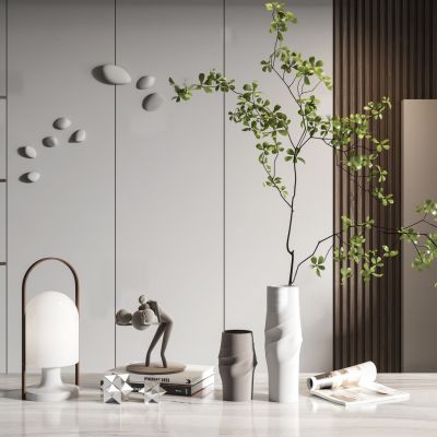 现代饰品摆件 花瓶 花艺