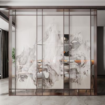 新中式隔断屏风