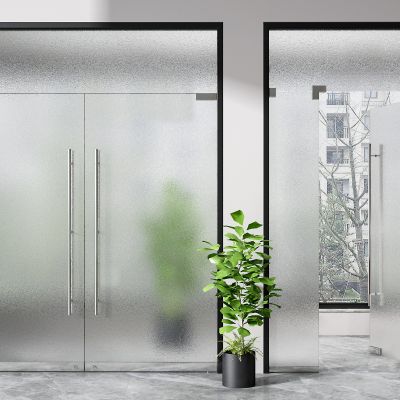现代单开门 玻璃门