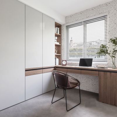 现代家居书房 树桌椅