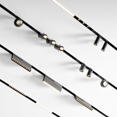 现代筒灯射灯 轨道灯