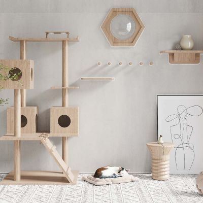 北欧猫爬架组合