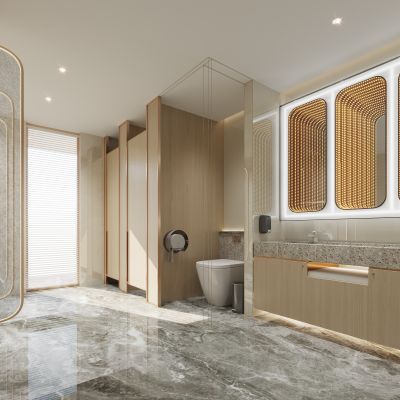 现代酒店洗手间