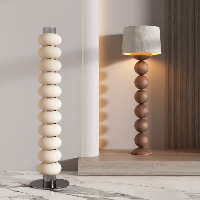 现代立柱落地灯